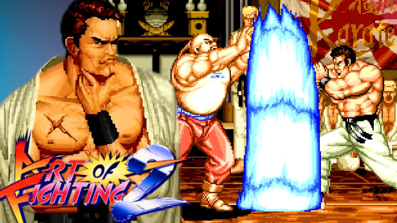 Takuma Sakazaki vs Temjin - High Level Matches | Art of Fighting 2
