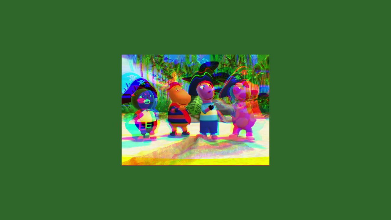 the backyardigans ~ a pirate says arr (slowed + reverb)