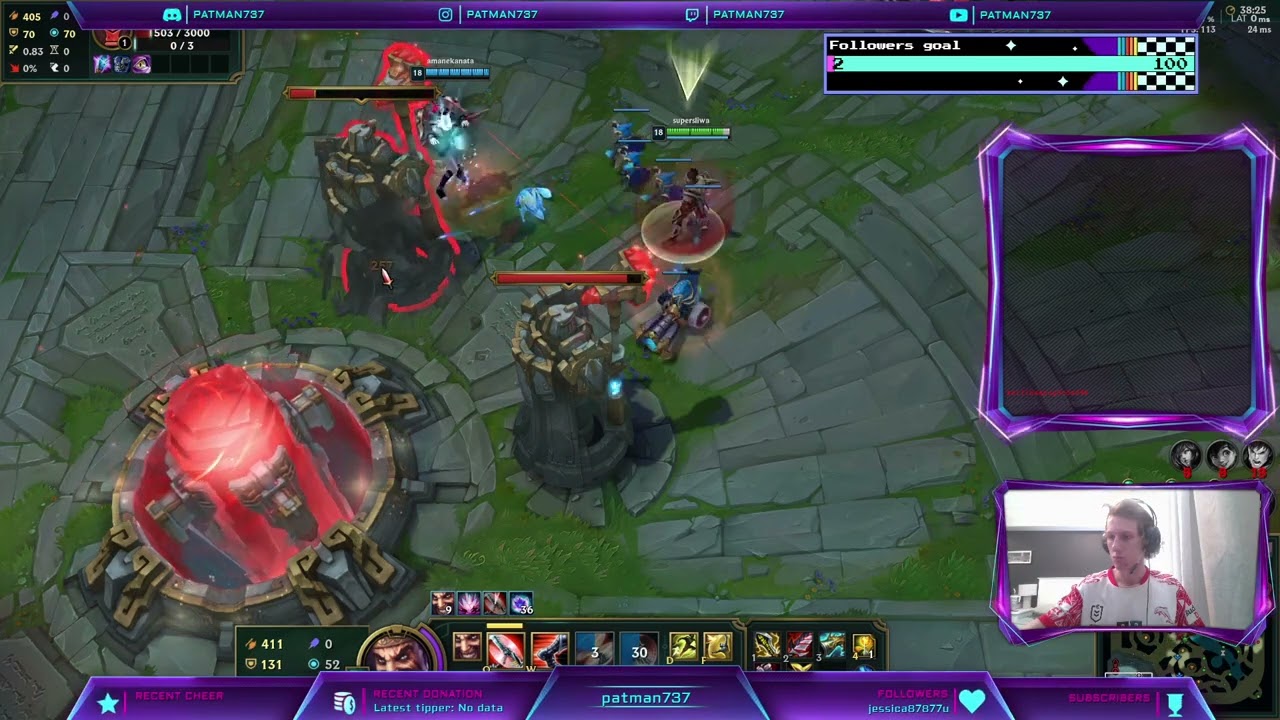 Comeback from no Inhibitors left! | #patman737 on #Twitch