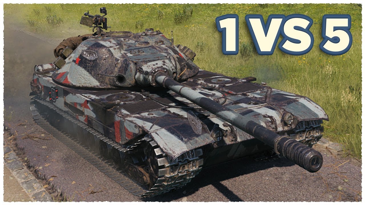 К-91 • ОДИН против ПЯТИ • WoT Gameplay