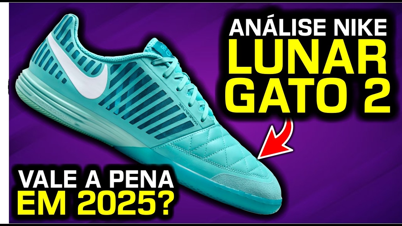 Qual tamanho comprar? 🤔 - Análise chuteira futsal Nike Lunargato II IC (Nike Lunar Gato II)