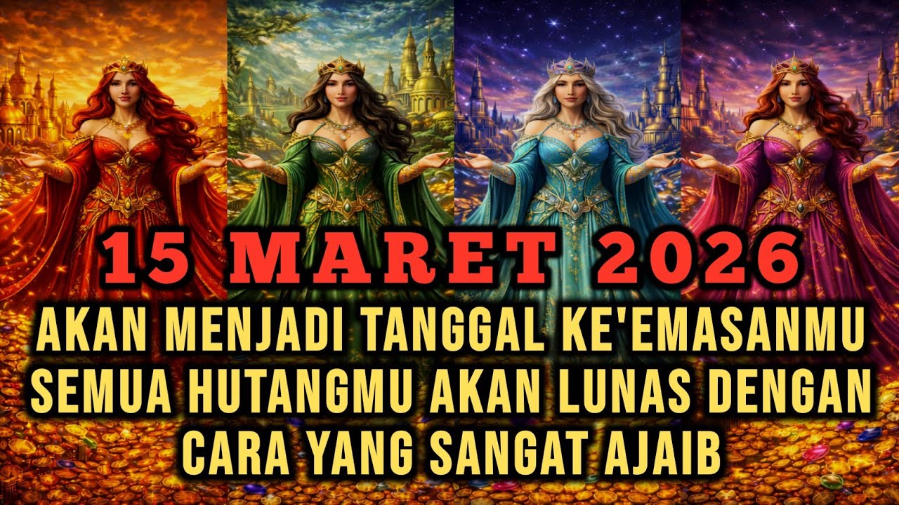 JIWA TERPILIH ✨ TANGGAL INI ADALAH TANGGAL KEEMASANMU, SEMUA HUTANGMU AKAN LUNAS DENGAN CARA AJAIB 
