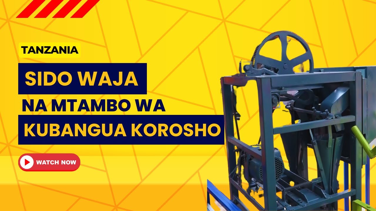 SIDO YAIBUKA NA MTAMBO WA KUBANGUA KOROSHO TANI MOJA MUDA MFUPI