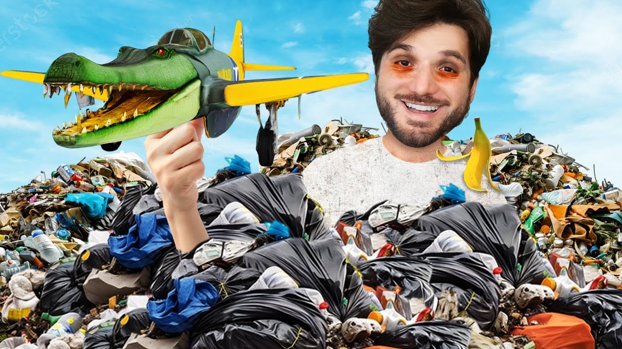 EU ENCONTREI UM BRAINROT NO LIXO!