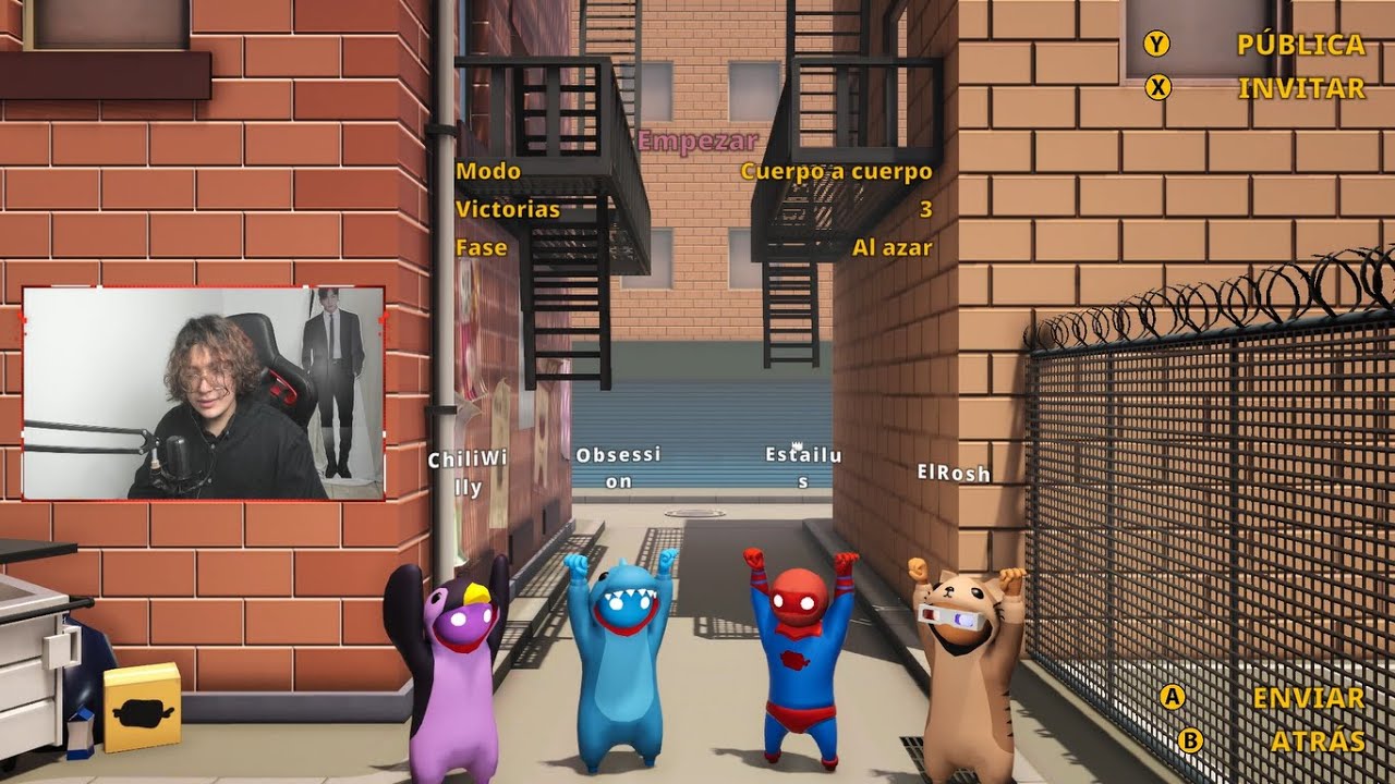 GANG BEASTS + ROCKET LEAGUE con ESTAMIGOS