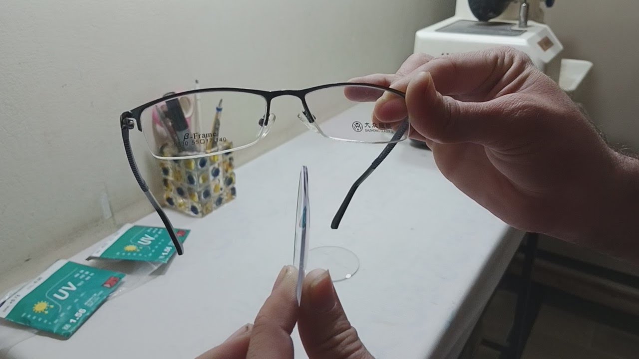 half rim frames fitting tips and tricks | star optical glass fitting