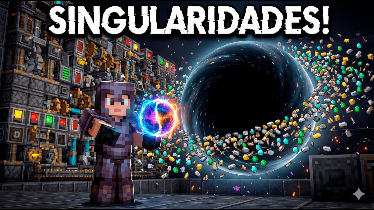 FARM DE TUDO! Criando Todas as Singularidades para a ATM Star! | ATM10: Do Céu ao Infinito #20