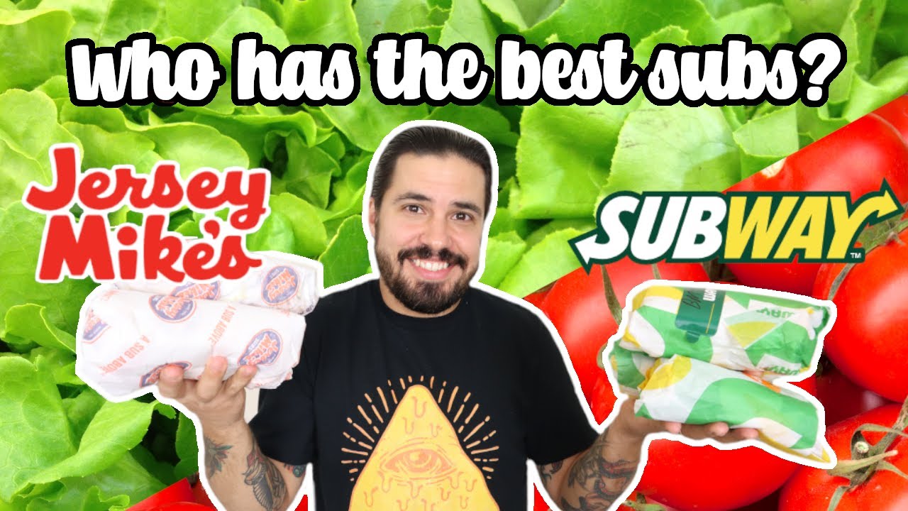 Subway vs Jersey Mike's | Best Italian, Cheesesteak, and Buffalo Chicken Sub!