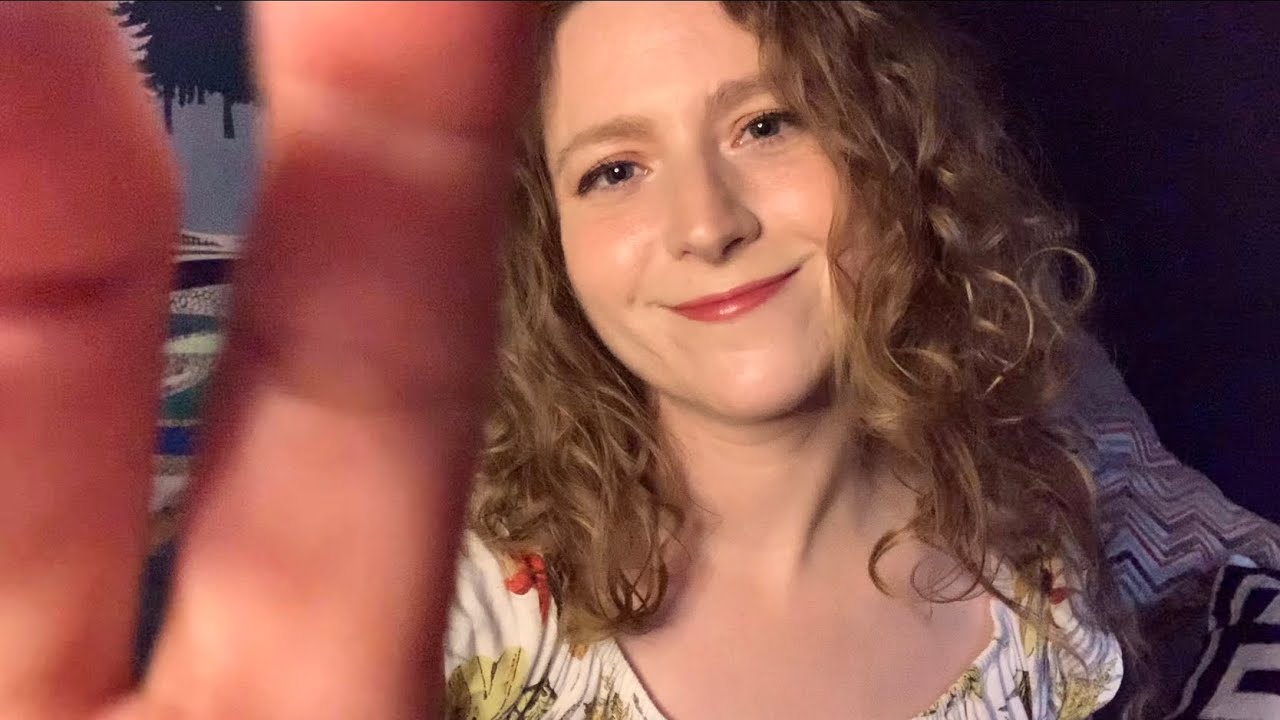 ASMR Reiki | Inaudible Whispers + Dreamy Face Touching + Hypnotic Mouth Sounds + Hand Movements 🌙
