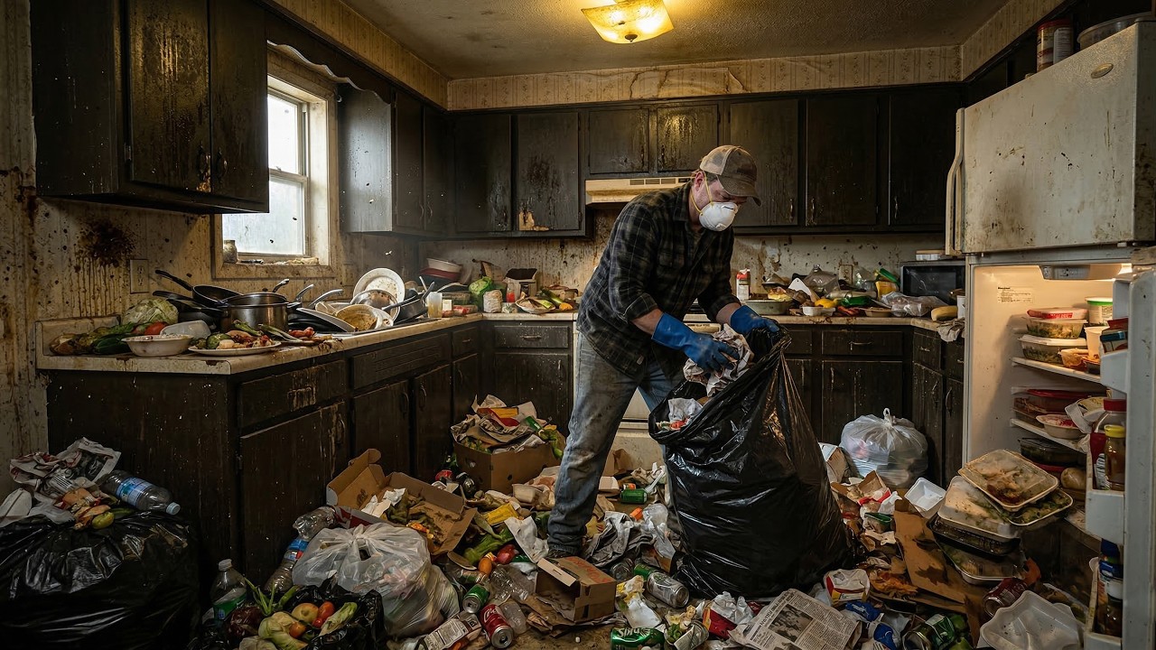Turning the Dirtiest Room in the House into a Spotless Space | Extreme Deep Cleaning