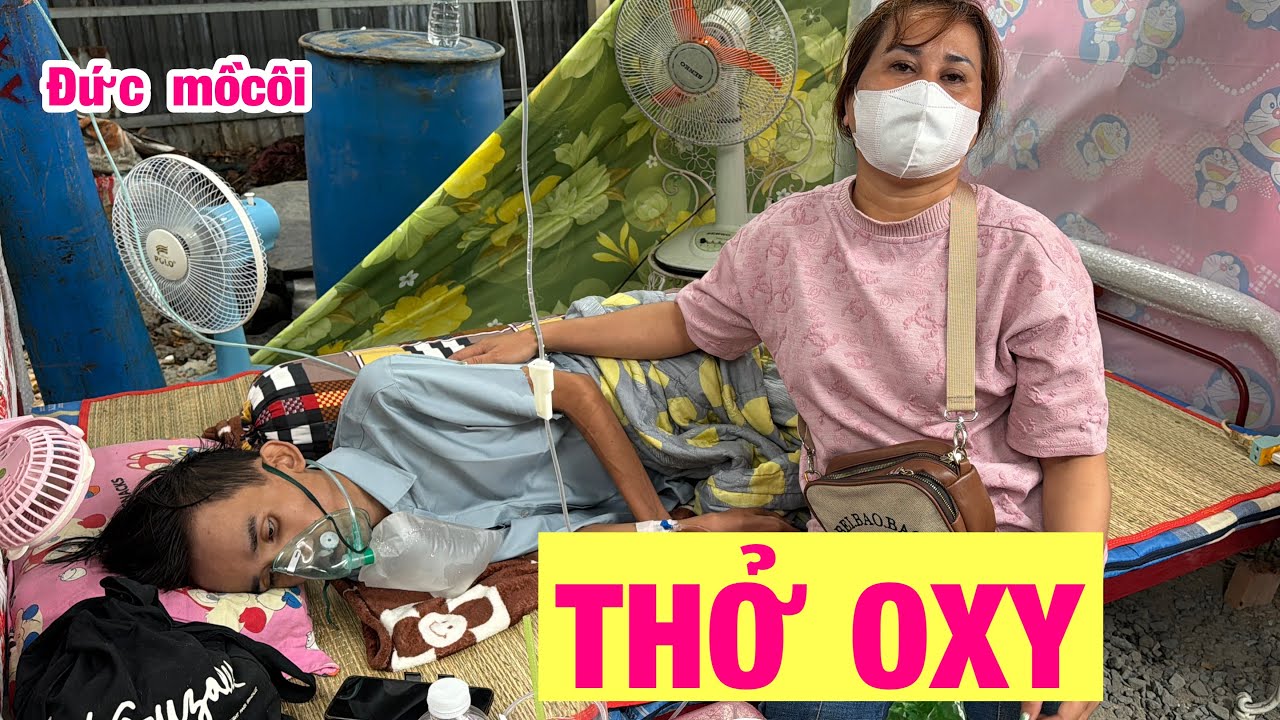Đức mồ côii chiếnn đấu với bệnh tật tranh giành lại sự sống vì lao phổi kháng thuốc quá nặng