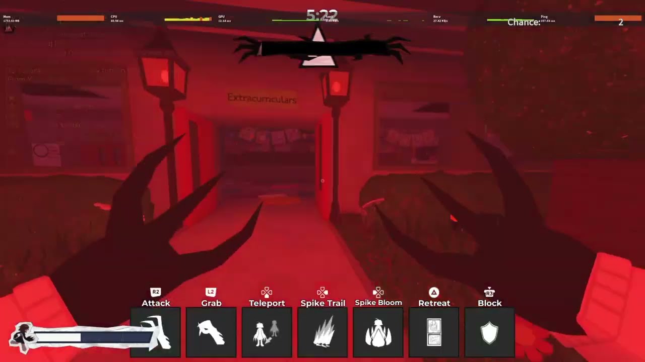 FPE:S remastered gameplay scaring people at Alice