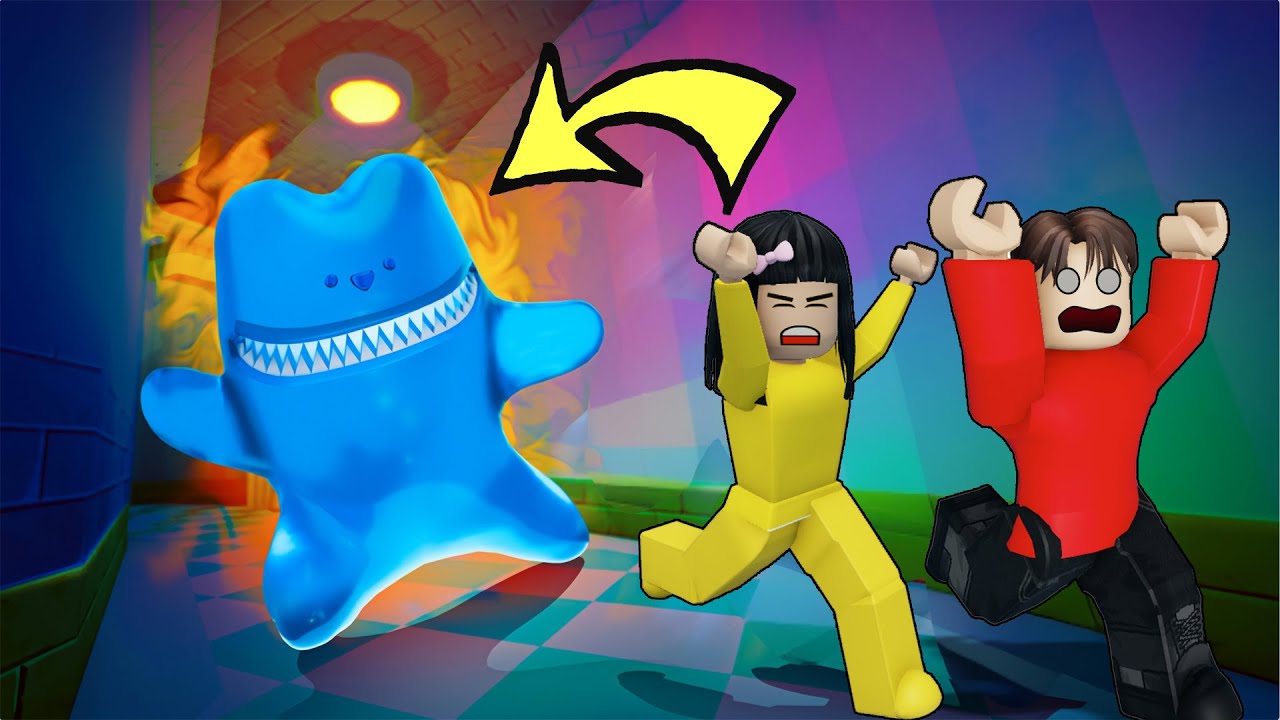 Yuta Dan Mio Kalahkan Monster Permen Di Pabrik Permen || ROBLOX