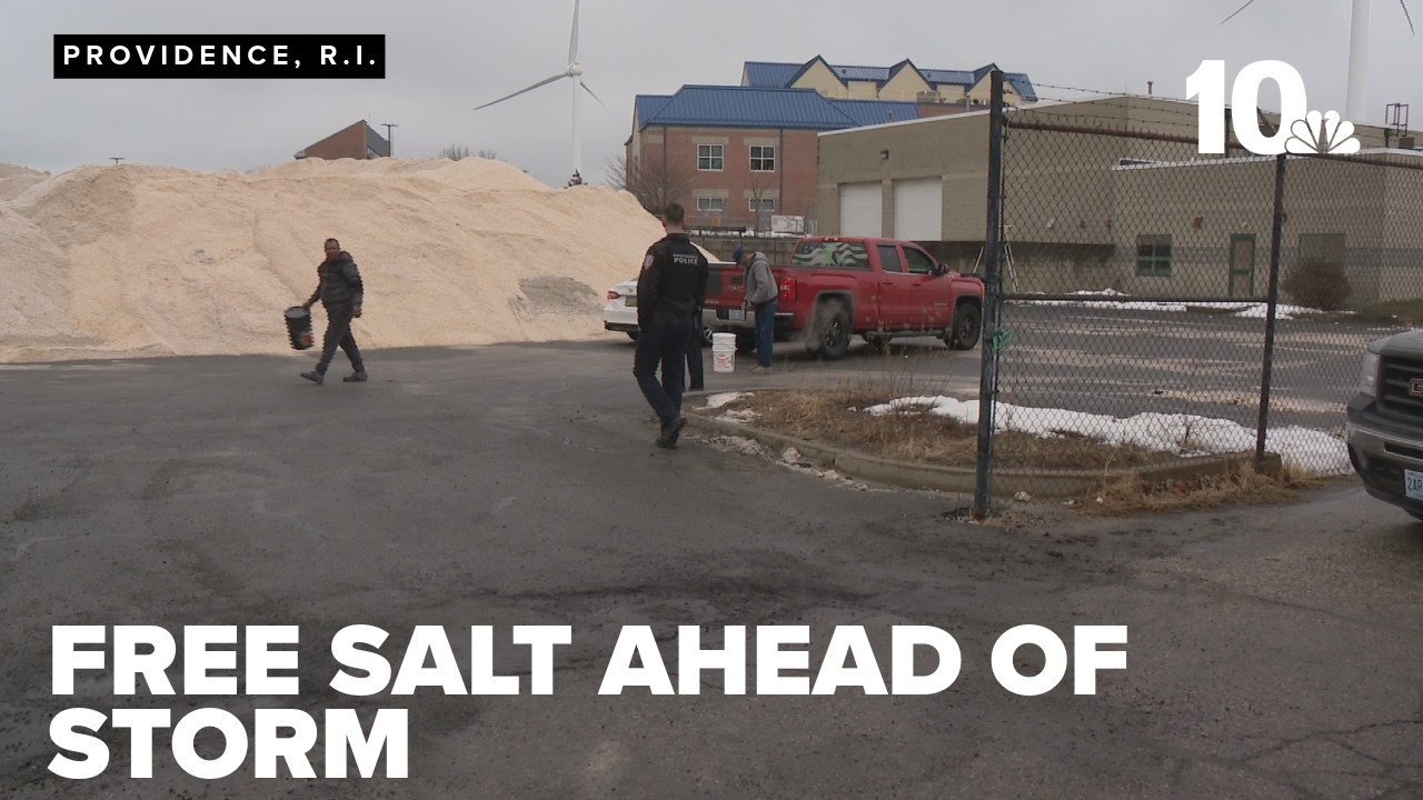 Providence provides free salt to residents ahead of blizzard