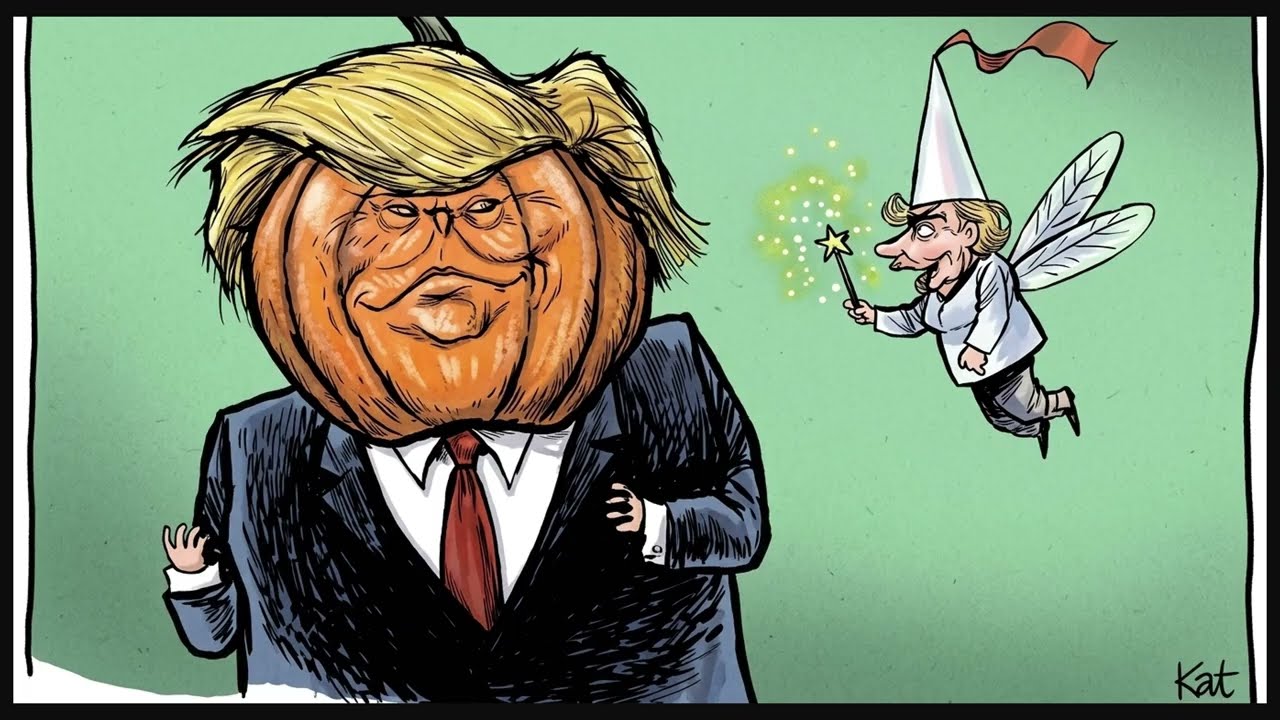 Funniest Best Trump Political Cartoons & Comic Strips Revealed  1 OCTOBER