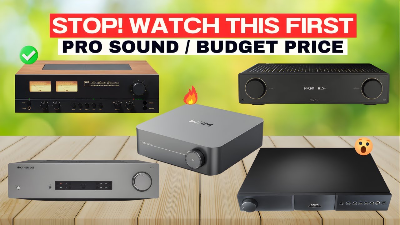 Best Amplifier For Sound System in 2026! 🔊 Top 5 Integrated Amps Reviewed