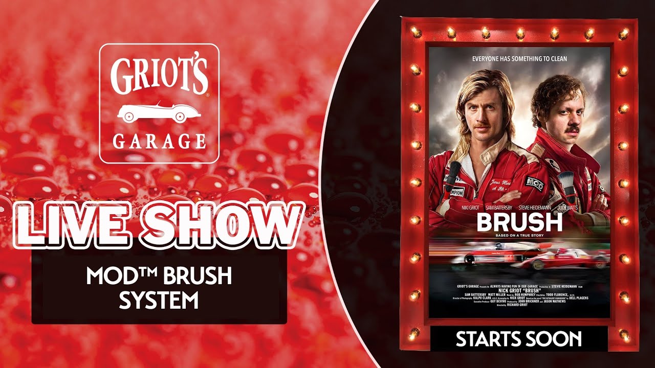 🔴Прямой эфир | Представляем систему щеток MOD&trade; &ndash; Griot&rsquo;s Garage