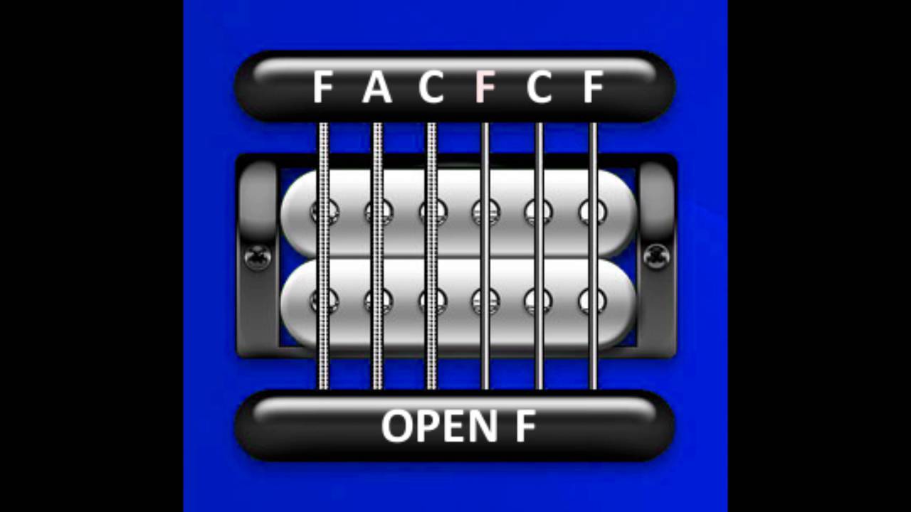 Perfect Guitar Tuner (Open F = F A C F C F)