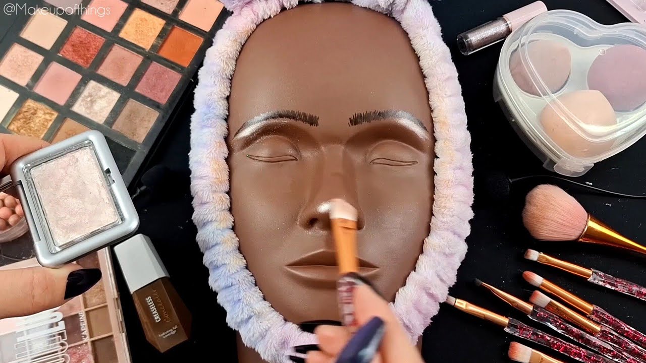 ASMR 1 Hour Makeup Compilation for Sleep🌙