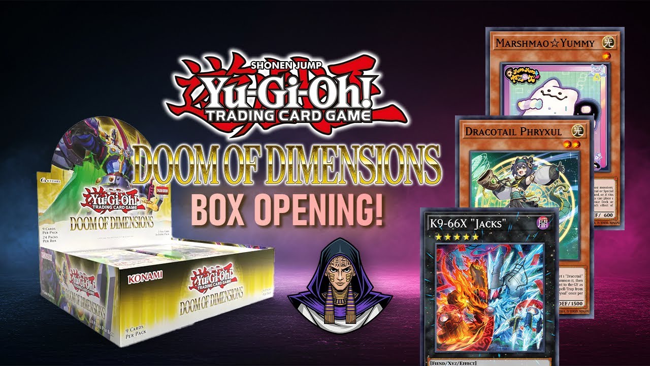 Newest Set From Konami! Doom Of Dimensions Box Opening | Yu Gi Oh!