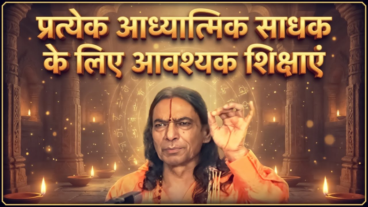 प्रत्येक आध्यात्मिक साधक के लिए आवश्यक शिक्षाएं - Jagadguru Shri Kripaluji Maharaj Pravachan