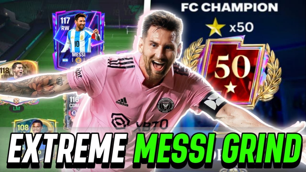 FLASHBACK MESSI REVIEW 😈I LIVE 🔴 FC MOBILE