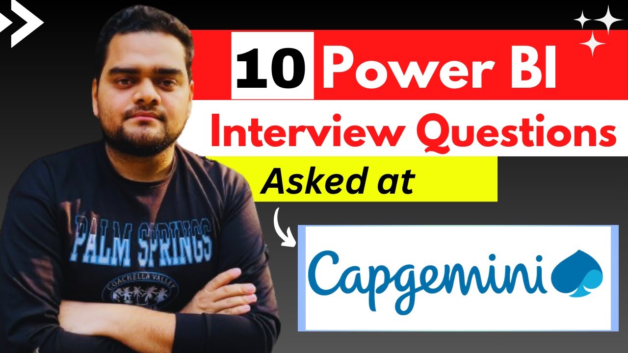 Capgemini — 10 вопросов для собеседования, которые вы должны знать | Power BI😲