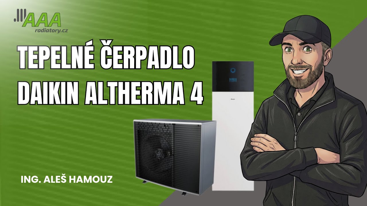 Tepelné čerpadlo Daikin Altherma 4 – AAAradiátory