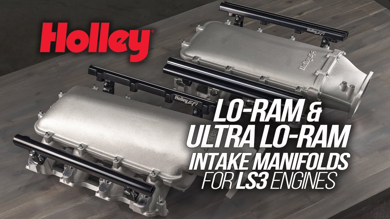Holley&rsquo;s High-Clearance, High-Flow Lo Ram Intake Now Available For LS3 Engines