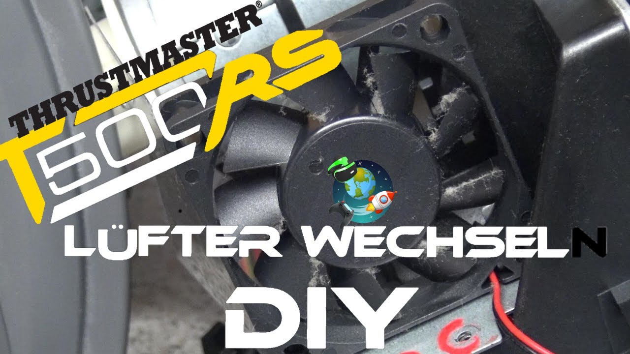 Thrustmaster T500RS Lüfter wechseln [ DIY ]