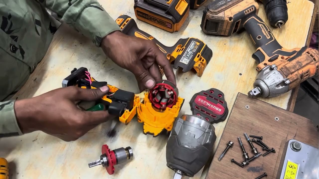 Ingco cordless || Drill 850nm machine repair || brushless cordless drill machine💯