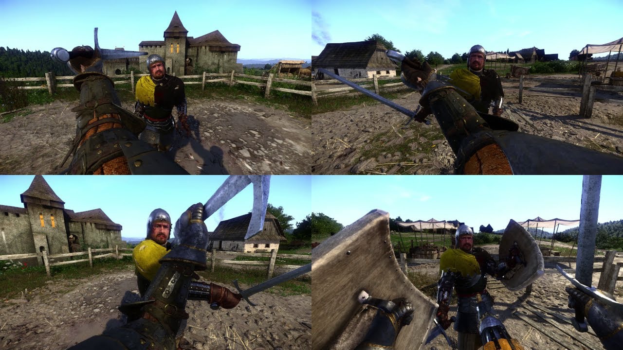 KCD All Shortsword Combos (No HUD)