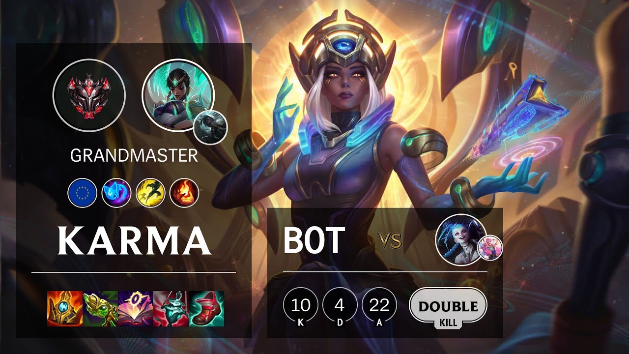 Karma Bot vs Jinx - EUW Grandmaster Patch 11.11