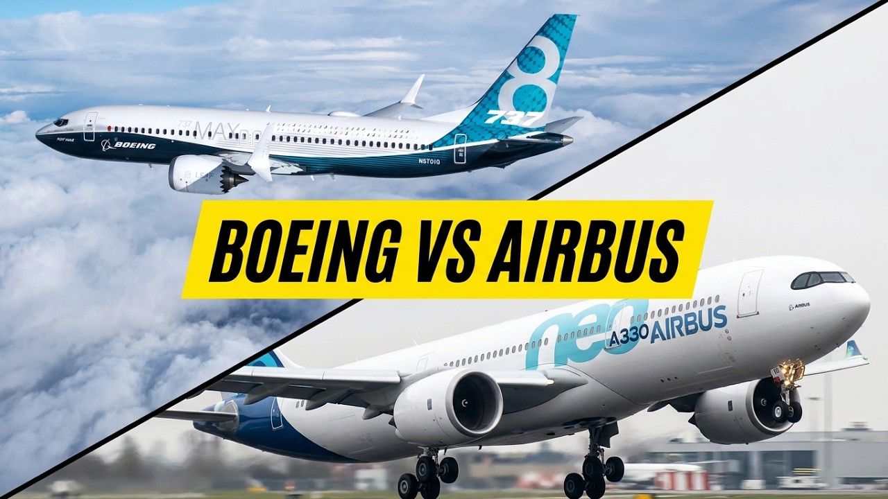 BOEING & AIRBUS  - All Active Passenger Planes