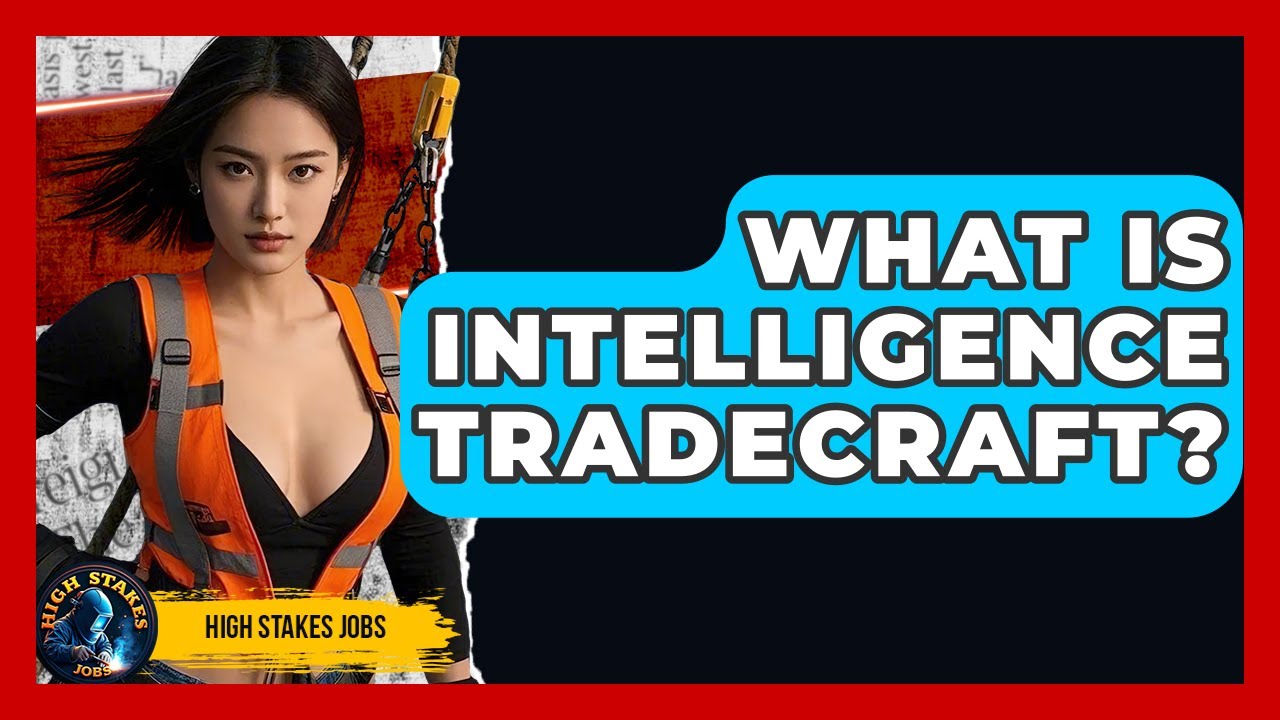 What Is Intelligence Tradecraft? - High Stakes Jobs