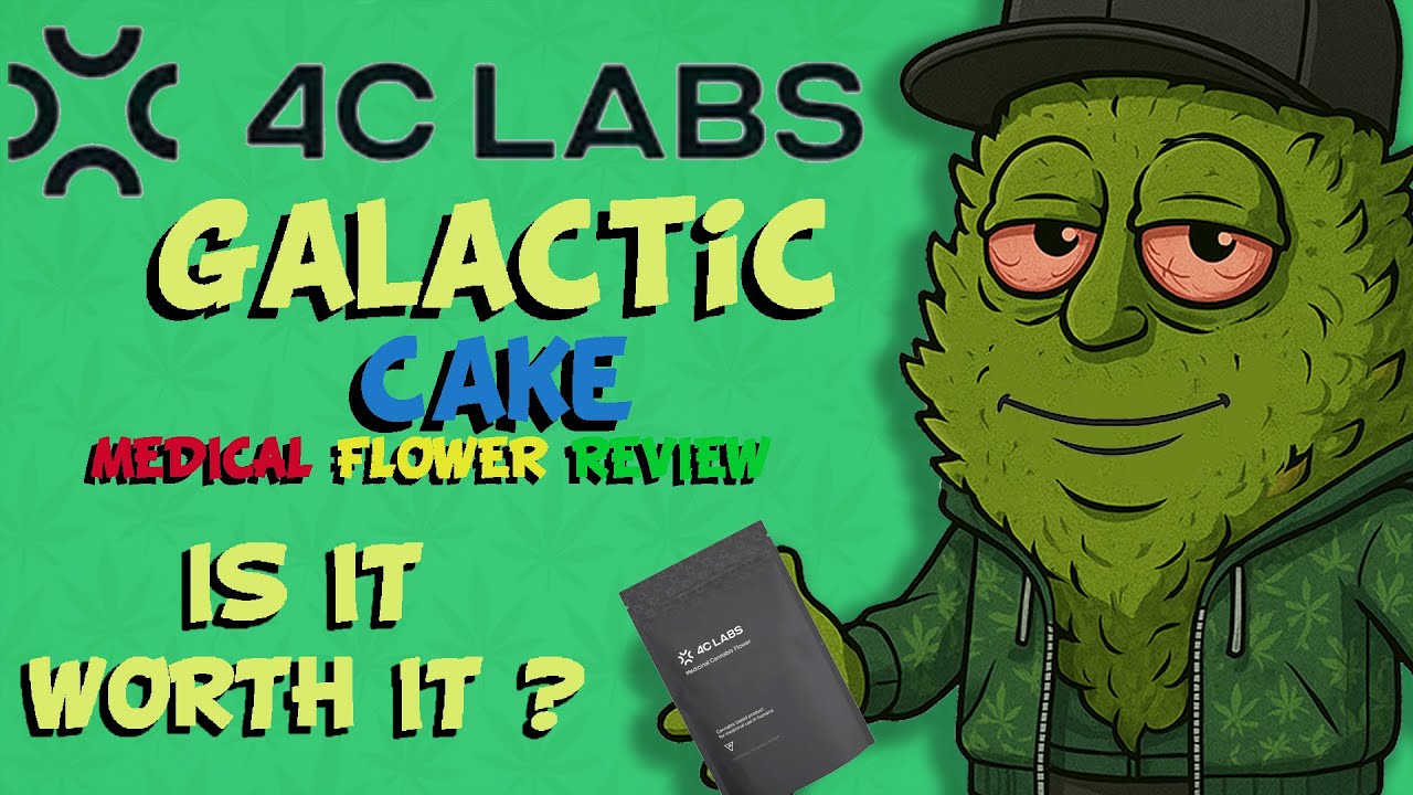 4C Labs | Galactic Cake | Medical Cannabis Review | Is 19% THC Really Enough? #4clabs #legal