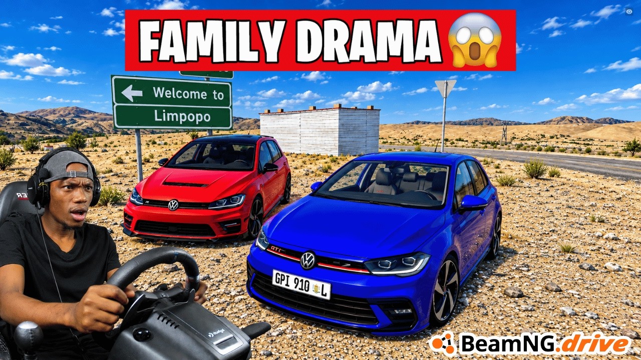 Жизнь за рулем, эп. 41 | Дорога в Лимпопо 😭🔥 | BeamNG Drive