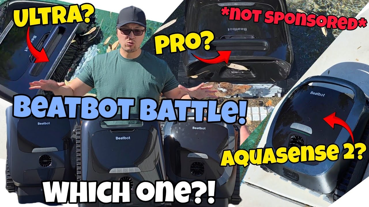 Битва битботов! BEATBOT AQUASENSE 2 против PRO против ULTRA!