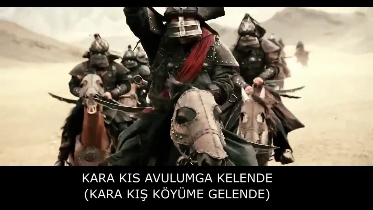 Tarihin en g&uuml;&ccedil;l&uuml; adamı-Cengiz Han--Dombra-