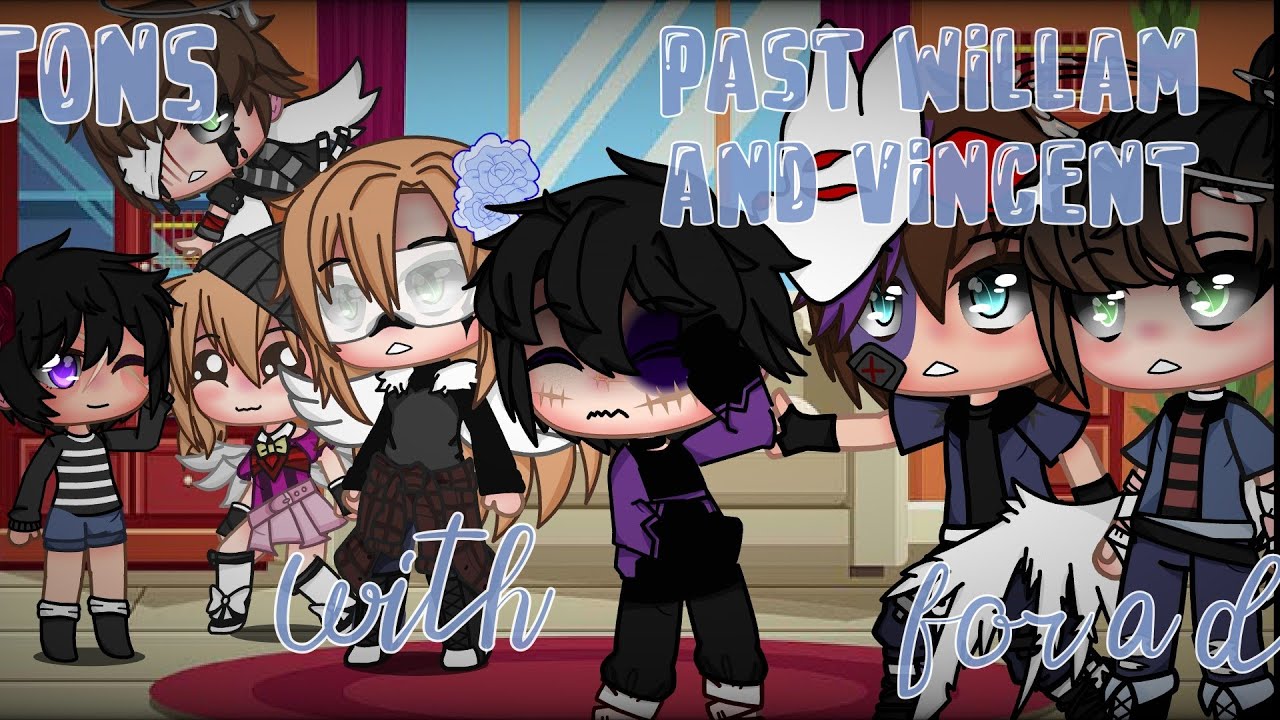 Aftons with past William and Vincent for a day|Afton Family|Fnaf