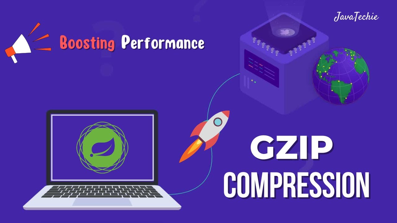 Optimize Spring Boot Performance with Gzip Compression | Practical Guide | @Java Techie
