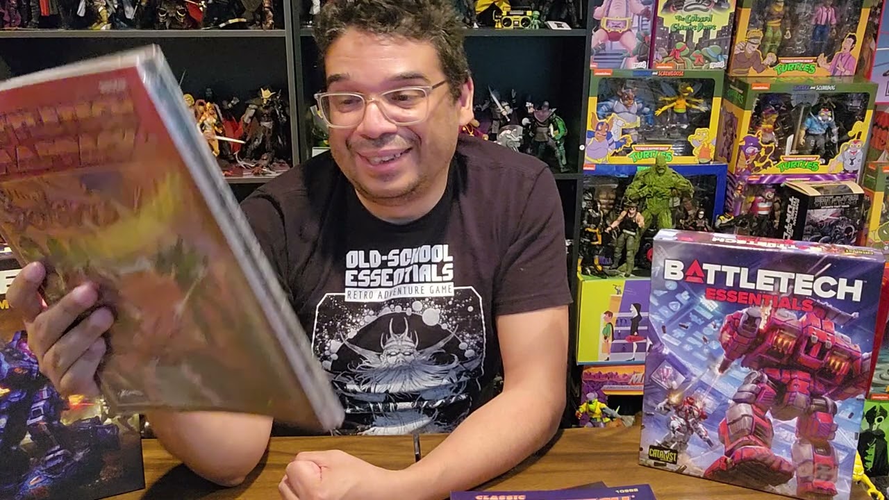 Fasa/Fanpro retro Battletech Solaris VII Mappack unboxing. Bonus look at Fasa books. thefrenchspy81