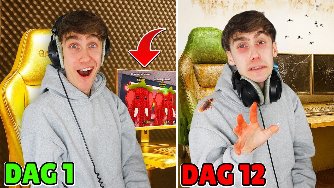 Job Speelt Roblox Tot Hij Niet Meer Kan!