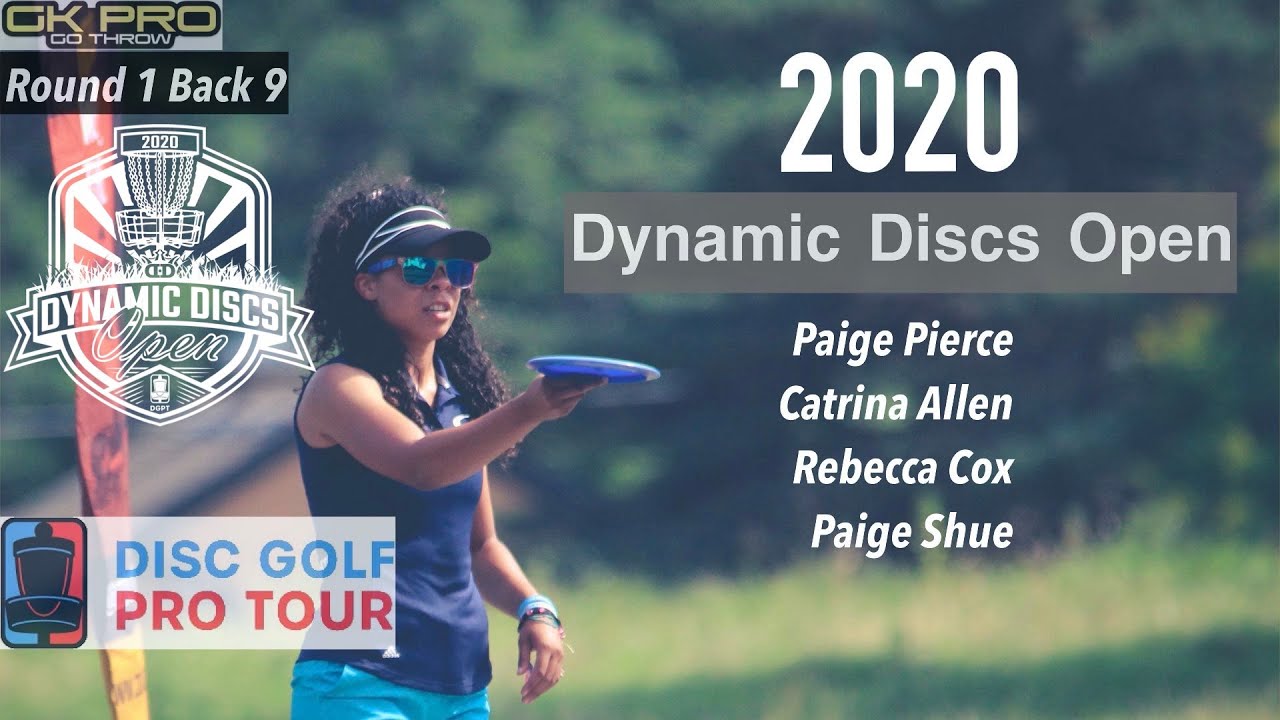 2020 Dynamic Disc Open | RD1 B9 FPO1 | Pierce, Allen, Shue, Cox