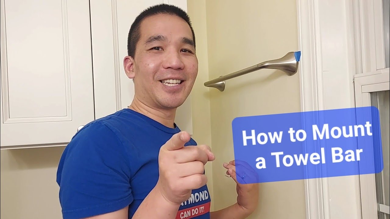 How to Mount a Towel Bar