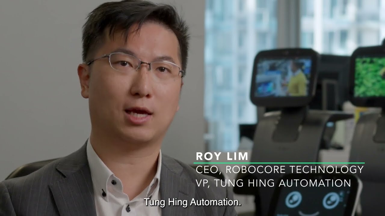 Roy Lim: temi Robot as a service, I can sell not only the robot, but the solution as a whole.