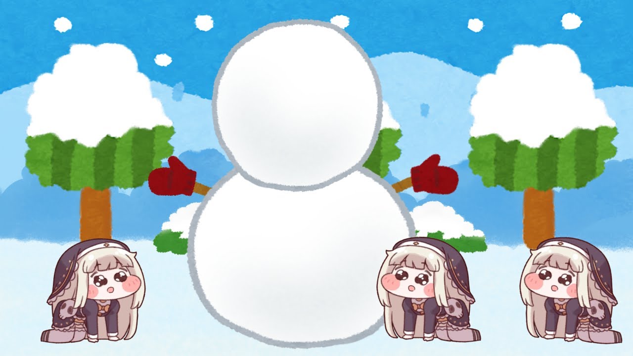 ｽﾋﾟｷと雪だるま