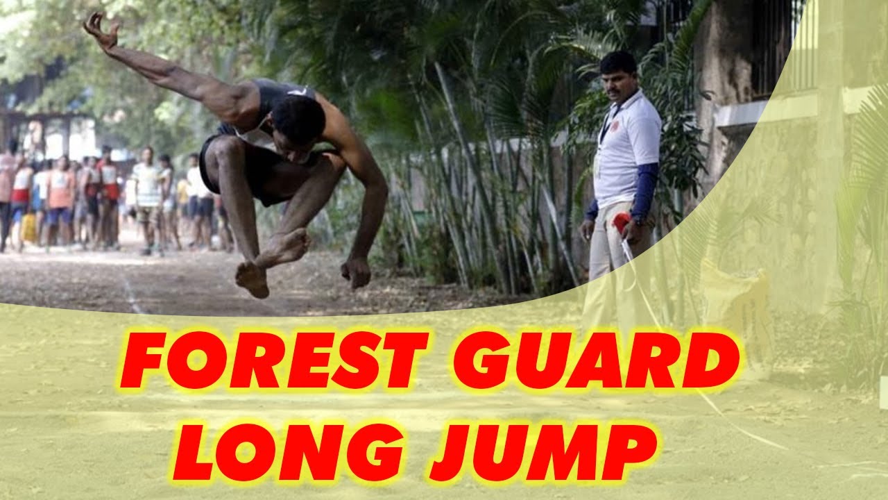 FOREST GUARD LONG JUMP TEST | 4 METRE | DHARAMSHALA SYNTHETIC TRACK #forestguardbharti2023 #forest