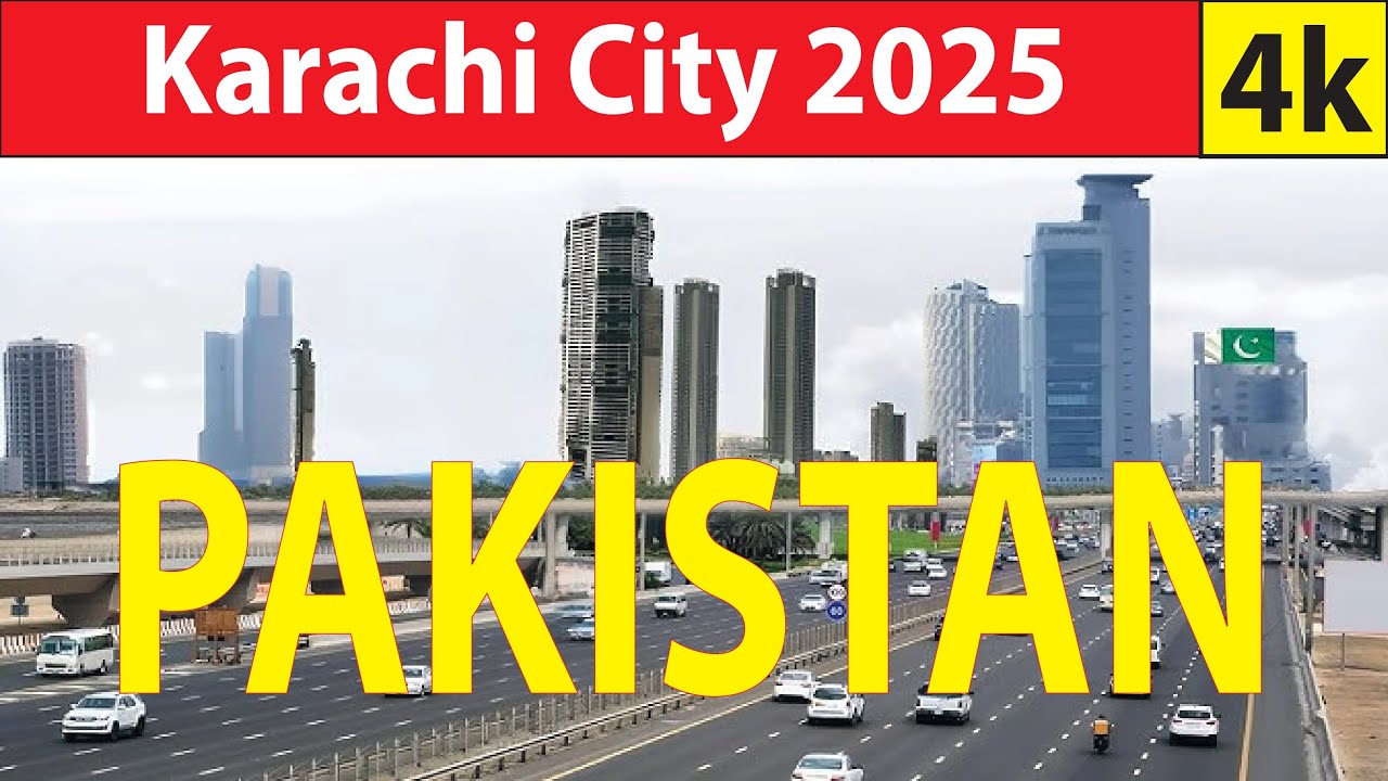 Karachi City - Pakistan 4K By Drone 2025