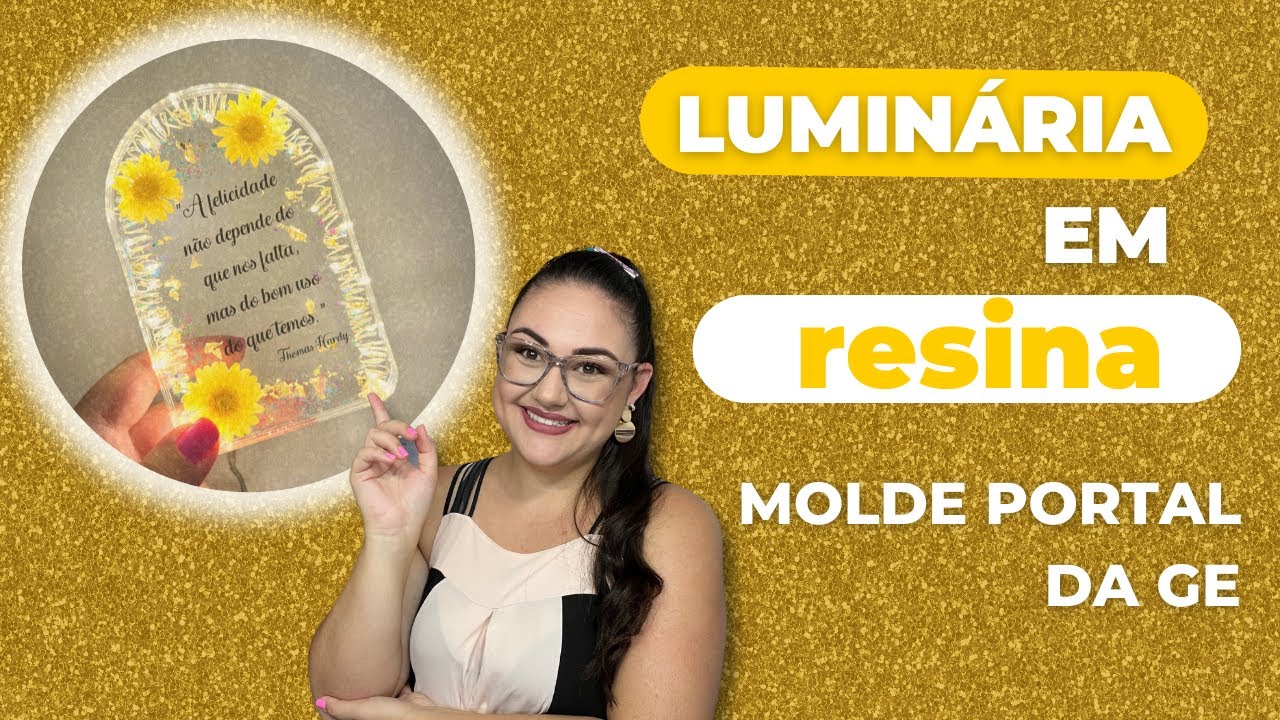 Luminária em Resina - Como fazer